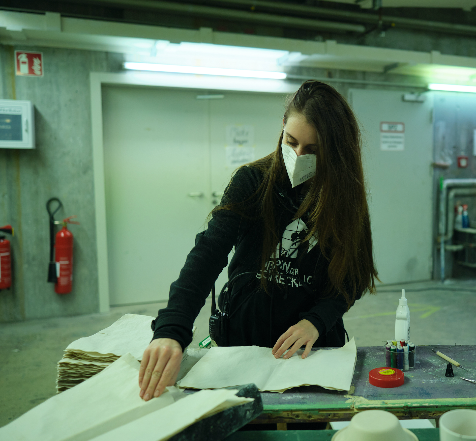 Flying book prop building
