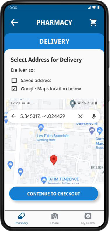 Many African homes also lack a house number and street address hence GPS coordinates are required.
