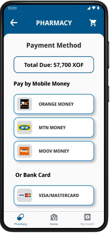 With current app, customers are sent to an outside vendor for processing and then return to site for confirmation/details of order.