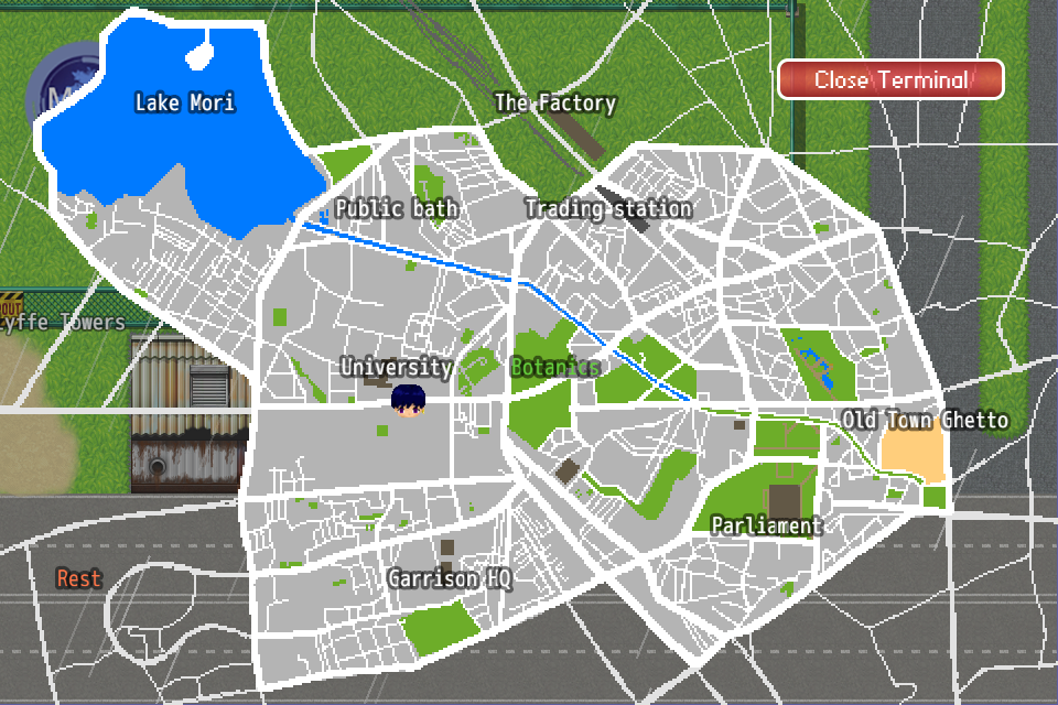 Map of Bucha