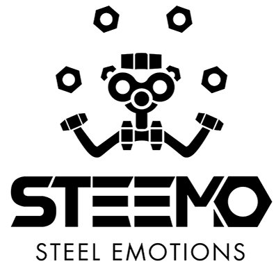 STEEMO® Schraubenmännchen Galerie – handgefertigte Metallfiguren für Berufe und Emotionen. Individuelle Geschenkideen und Dekorationen für Unternehmen, Mitarbeiter und Kunden. B2B Kollektion mit Arzt, Fotografin, Dachdecker und mehr.