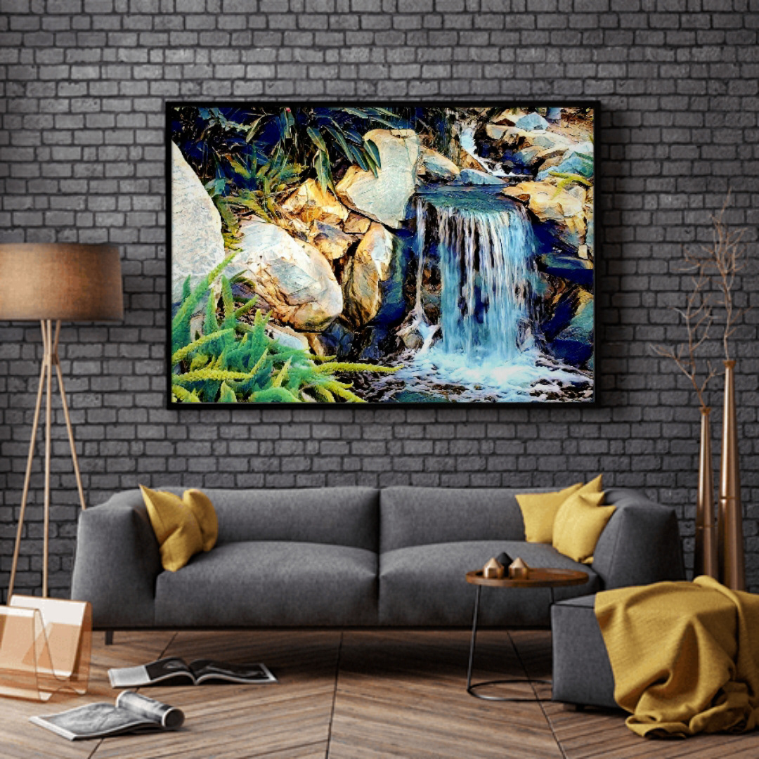 Rock Waterfall
