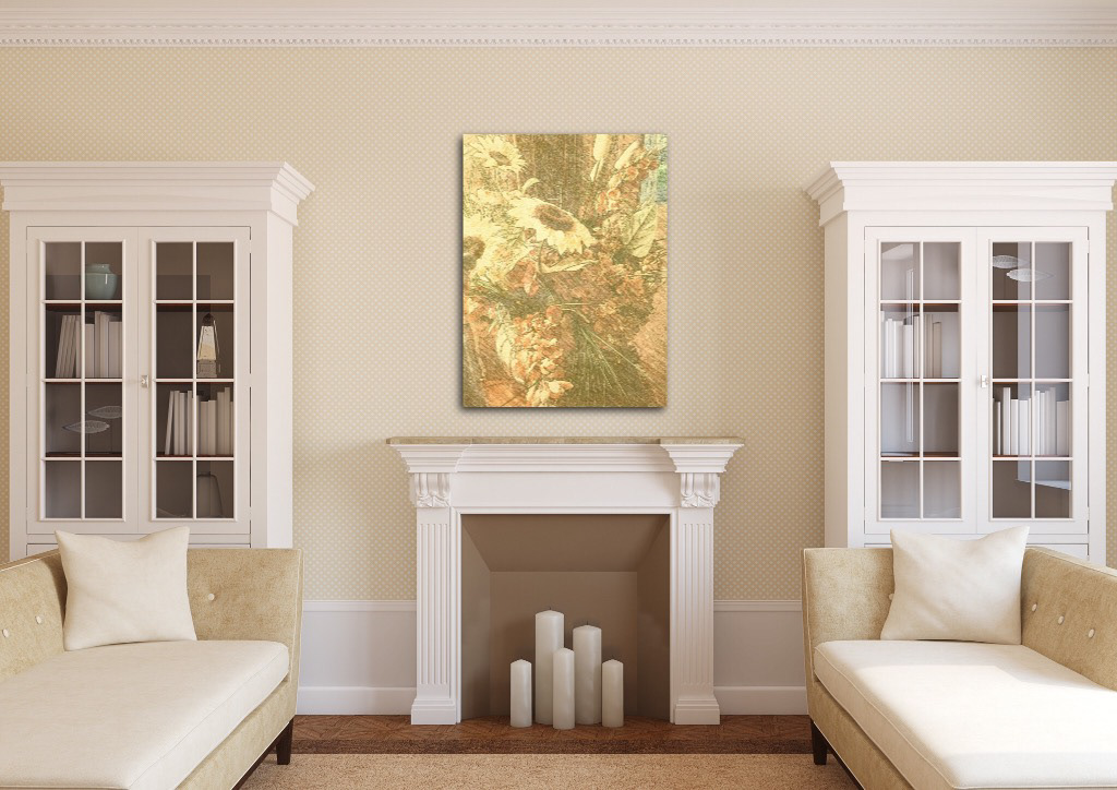 Peruvian Sunflowers sketch filter - HWillner