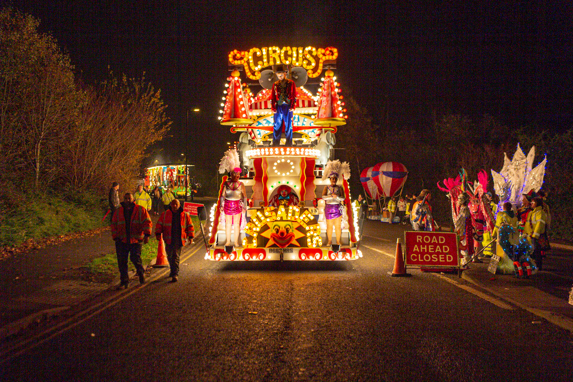 Everyone always just takes pictures of the floats at the somerset Carnivals so I thought I'd do this.