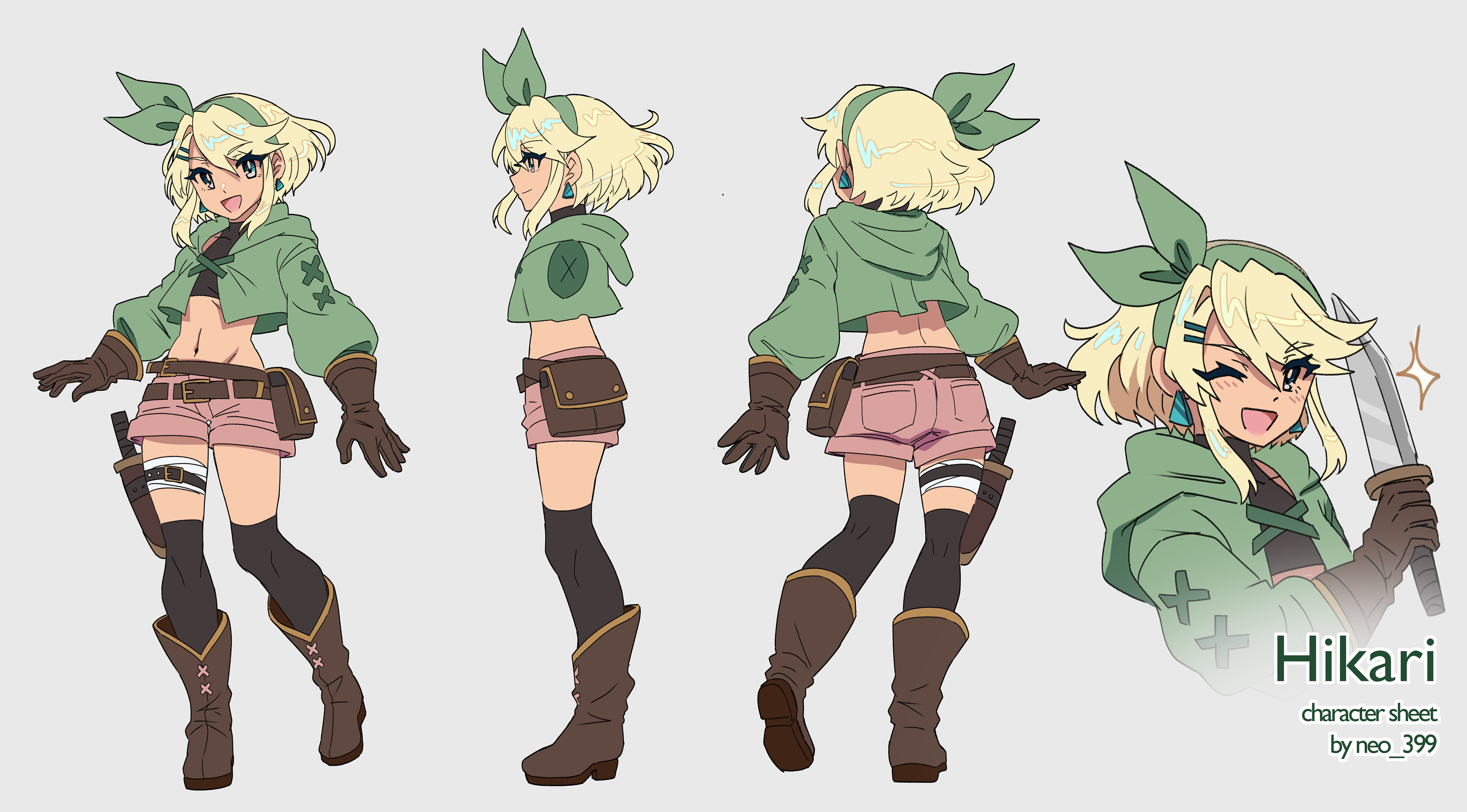 "Hikari" Character Design