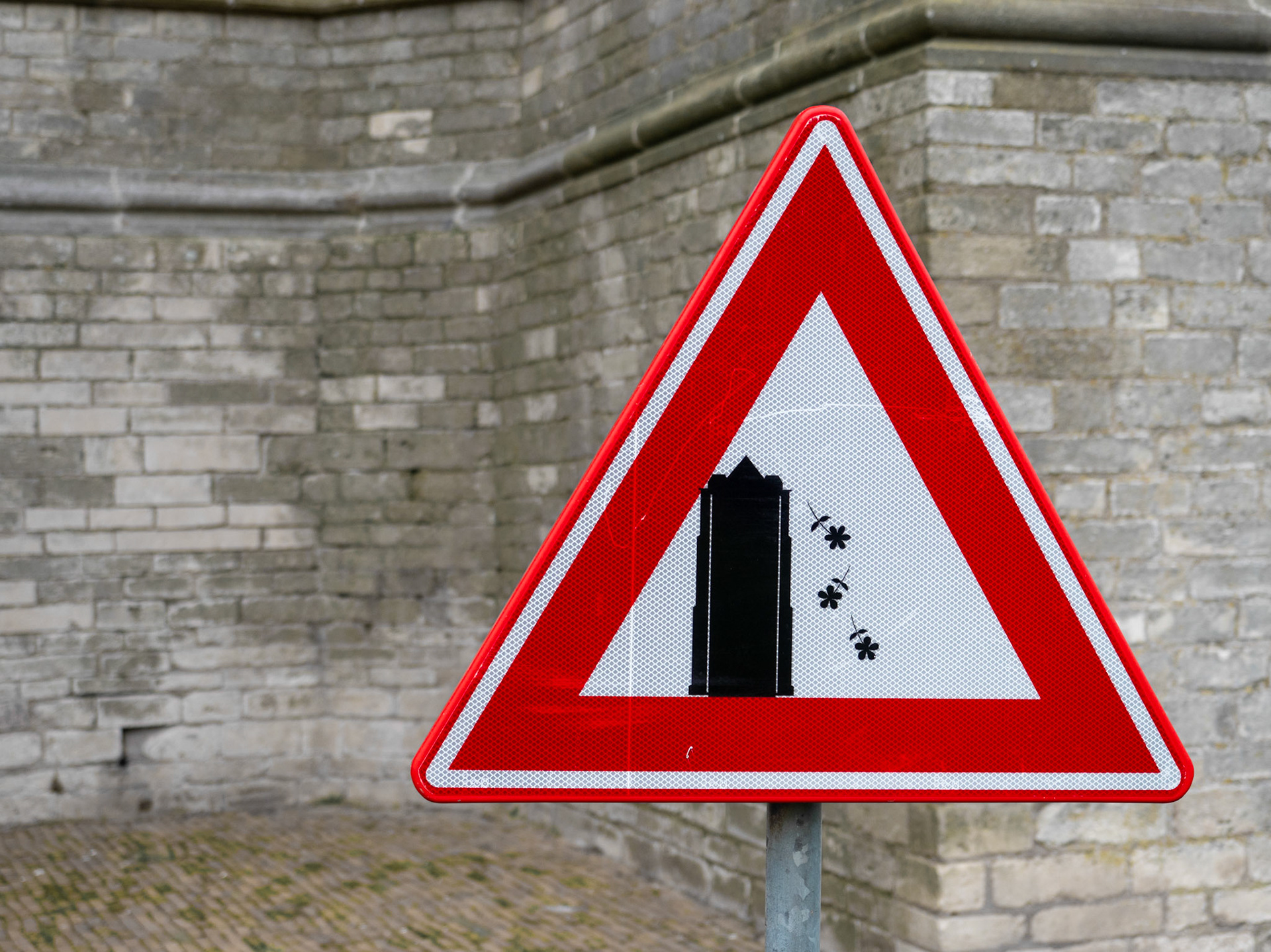 seltsames Schild in Zierikzee