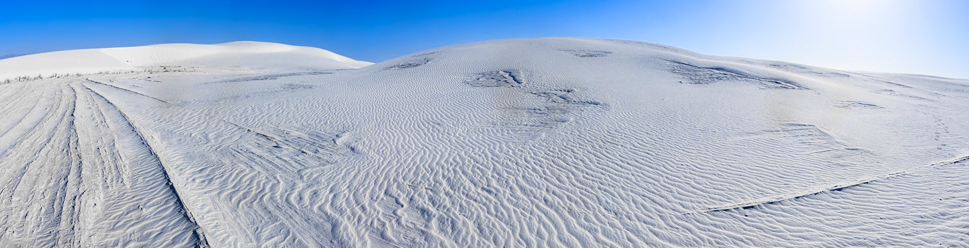 Limestonedunes in White Sands NP, NM