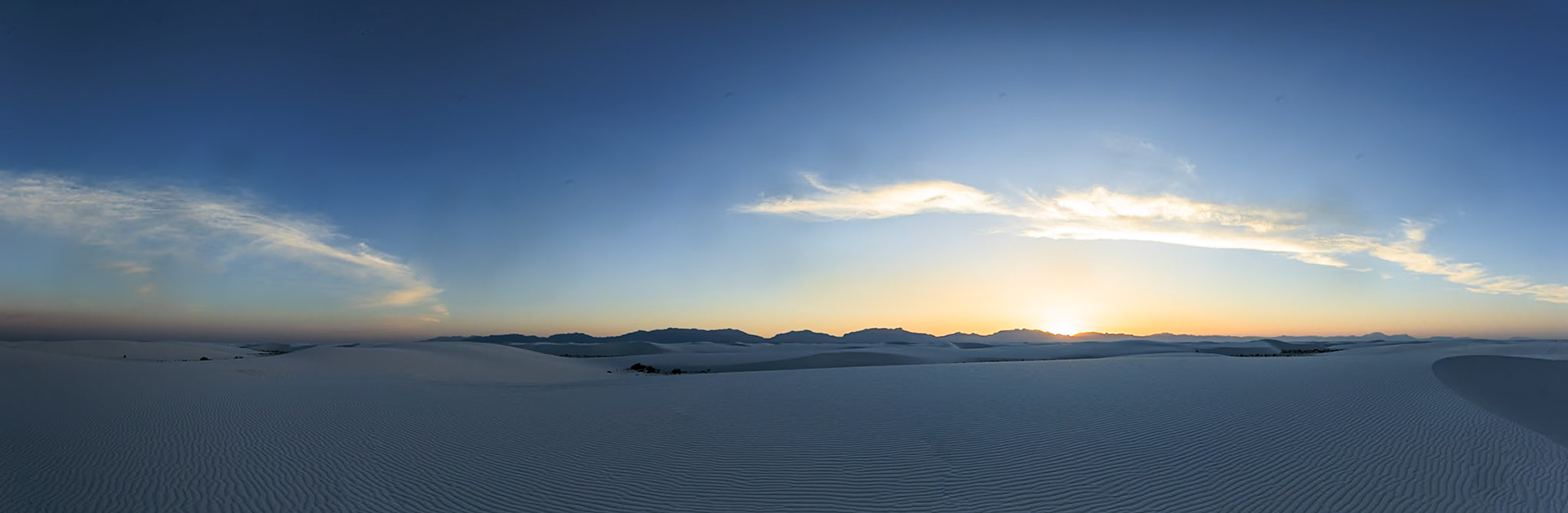 Limestonedunes in White Sands NP, NM