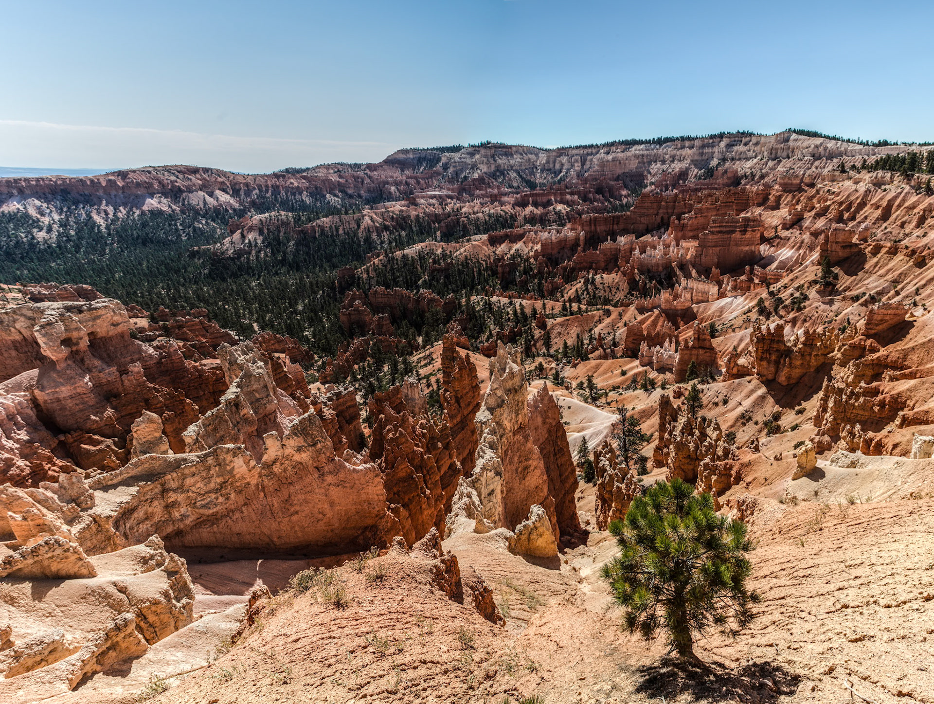 Western part of Bryce Canyon, UT