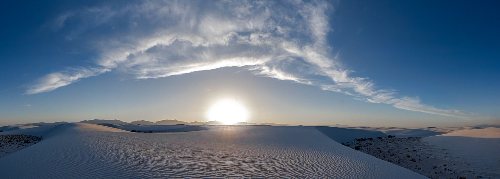 Limestonedunes in White Sands NP, NM