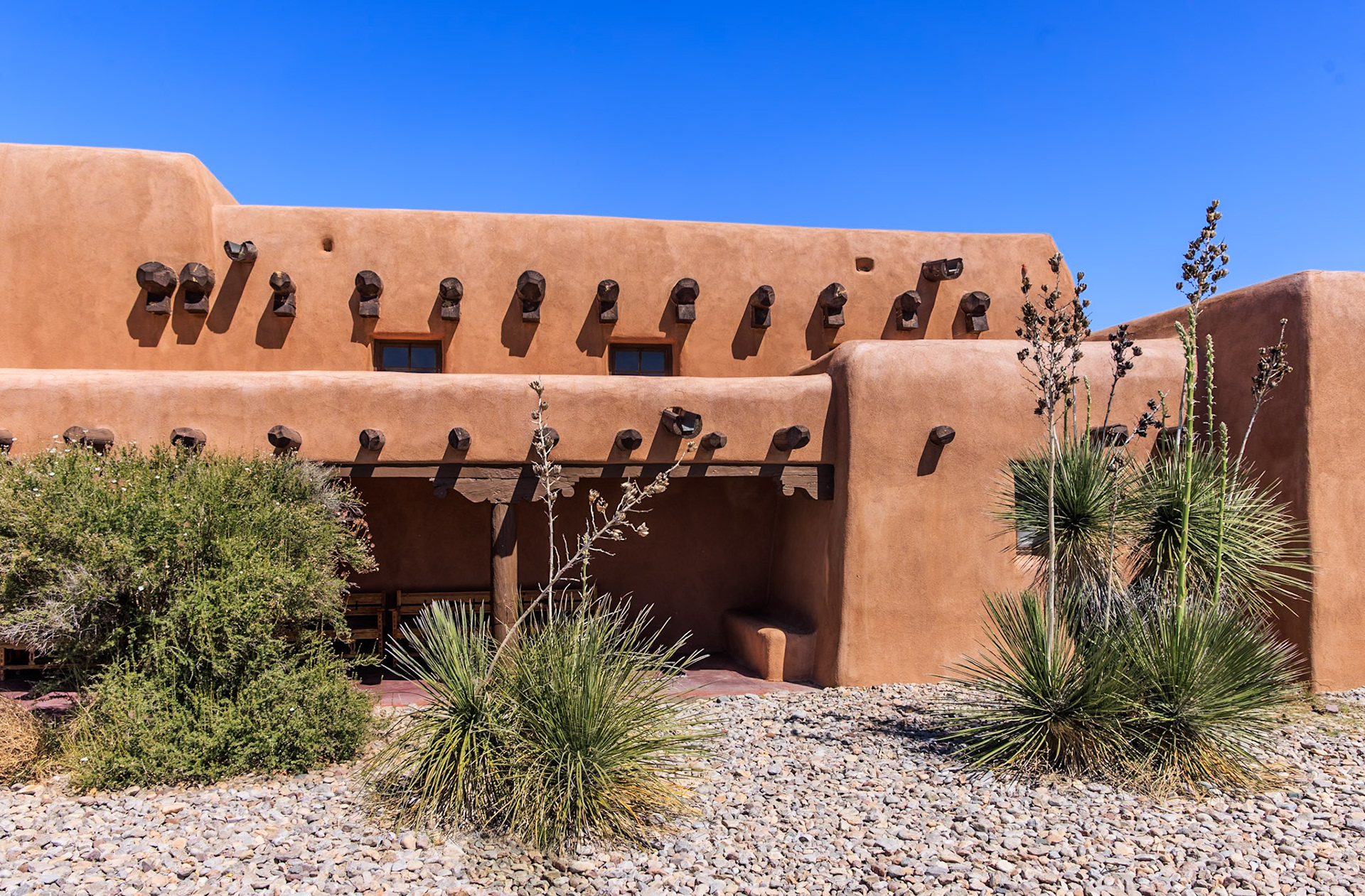 Traditional Adobe Style Visitor Center