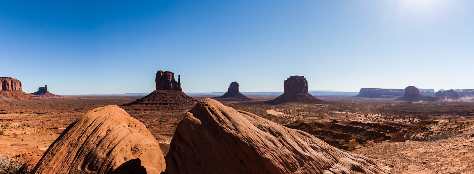 Monument Valley, morning towards South-East UT&AZ