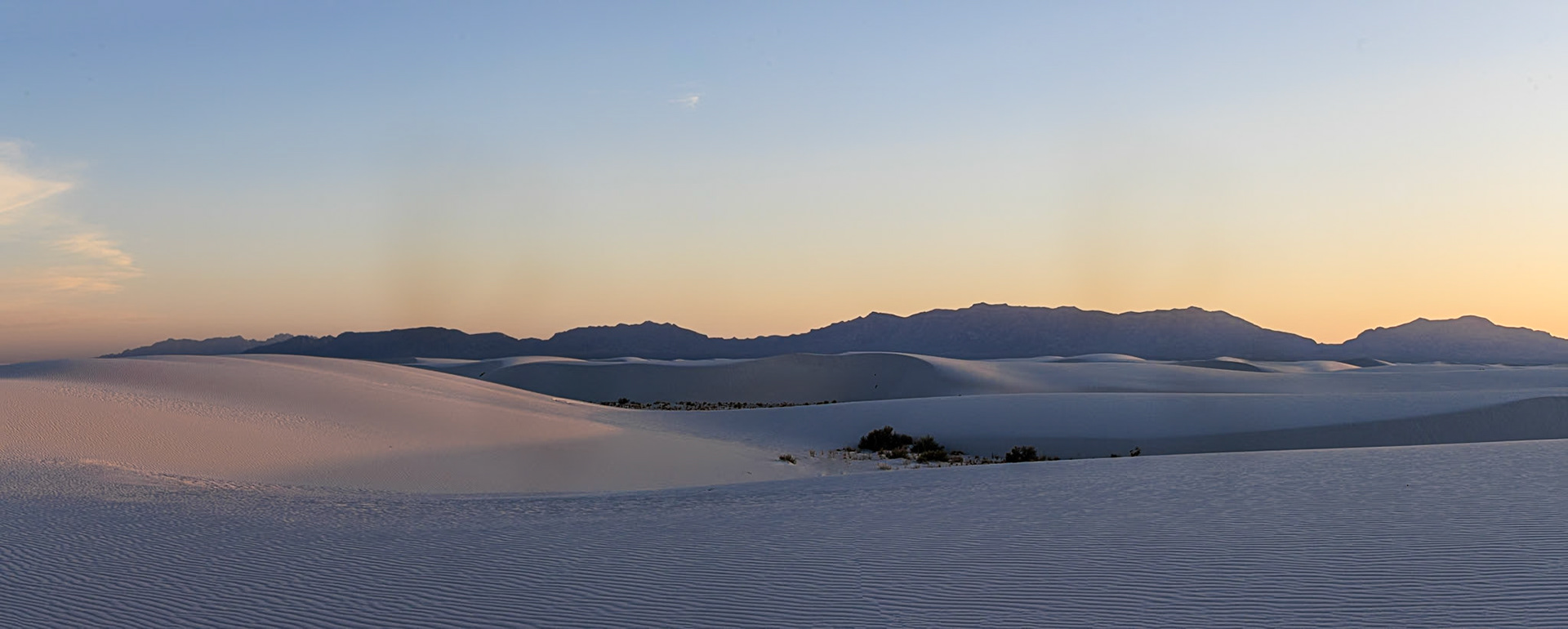 Limestonedunes in White Sands NP, NM