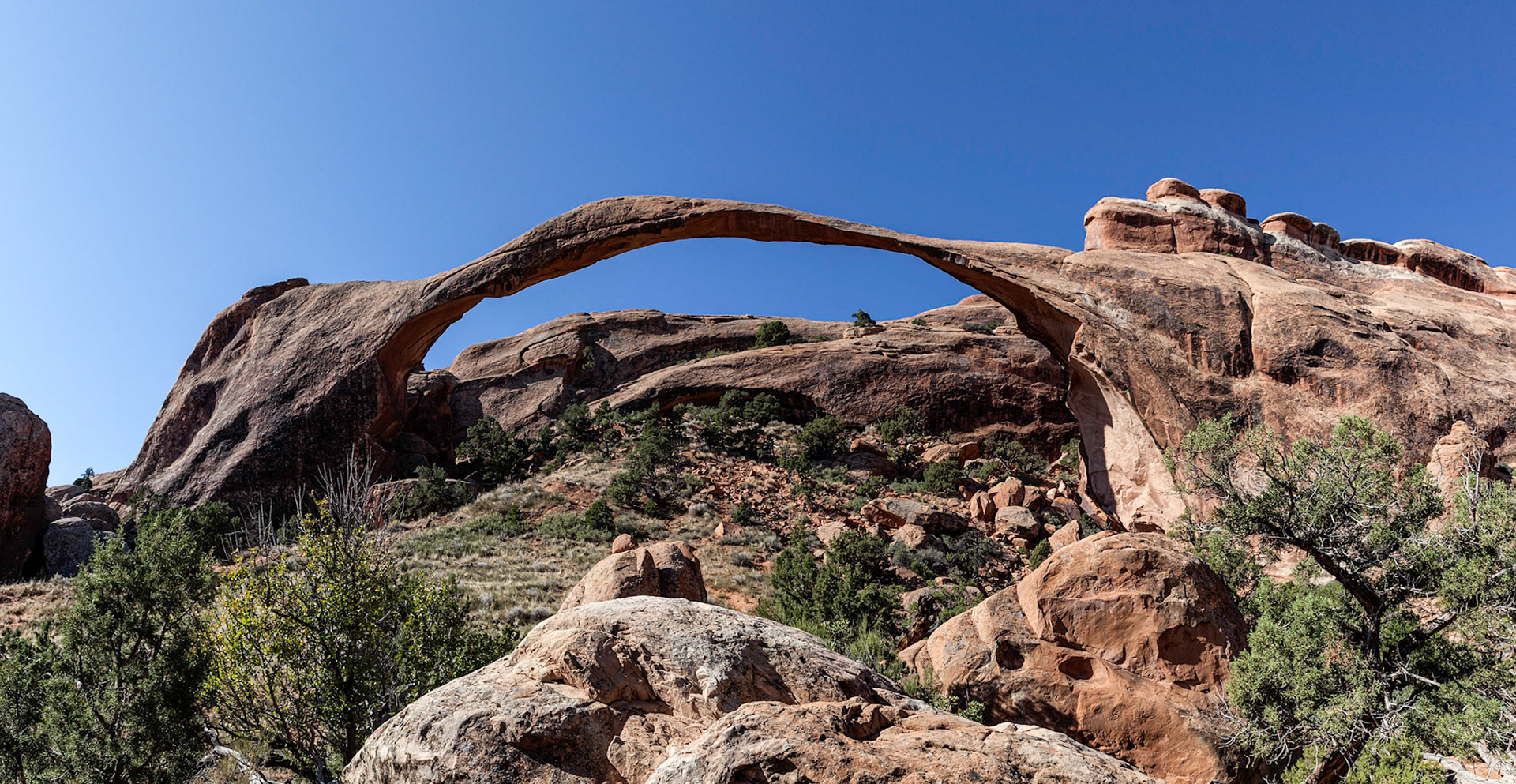 Sunset Bridge, Natural Bridges NP, 90 meters wingspan, UT