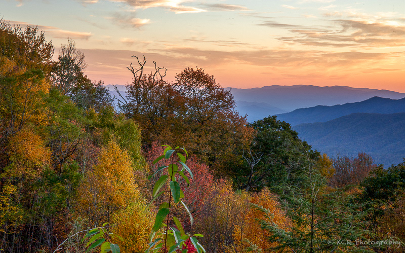 Smokey Mountain Sunset