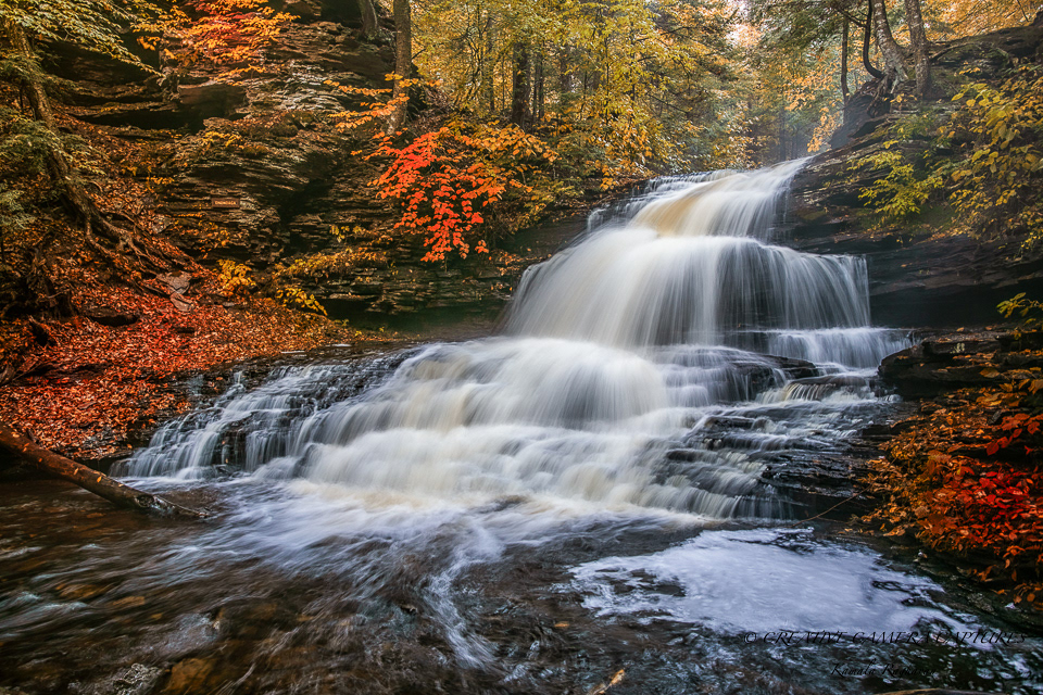 Onondaga Falls 01 - Rickett's Glen