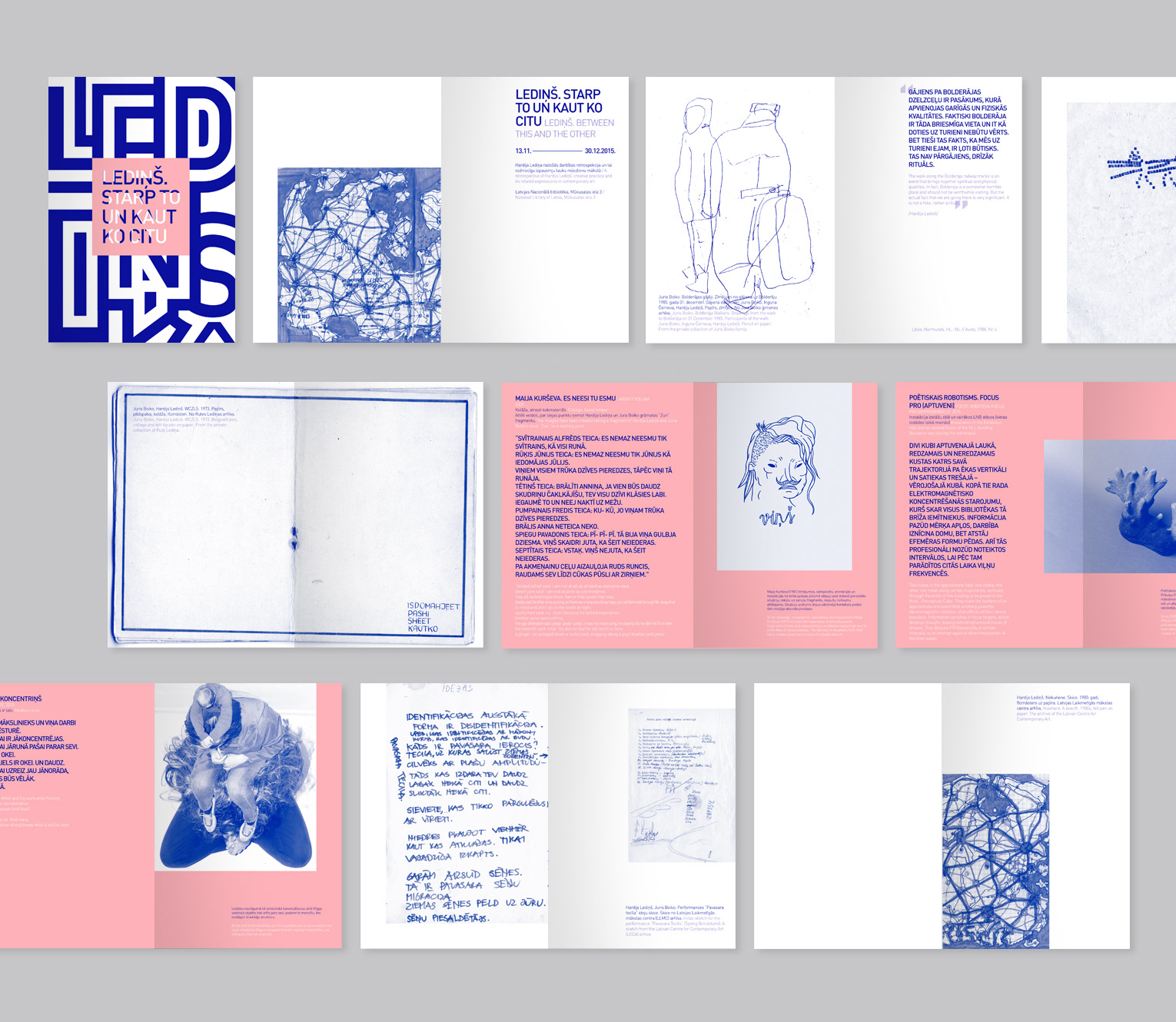 Exhibition's brouchure