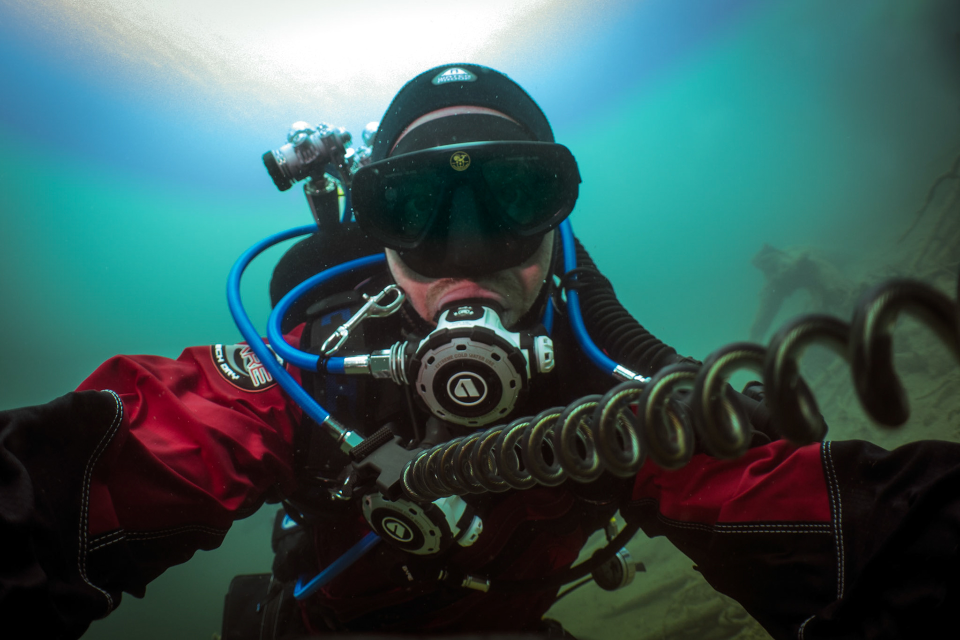 Scuba Diving Blindsee, Austria, 2018-07-22