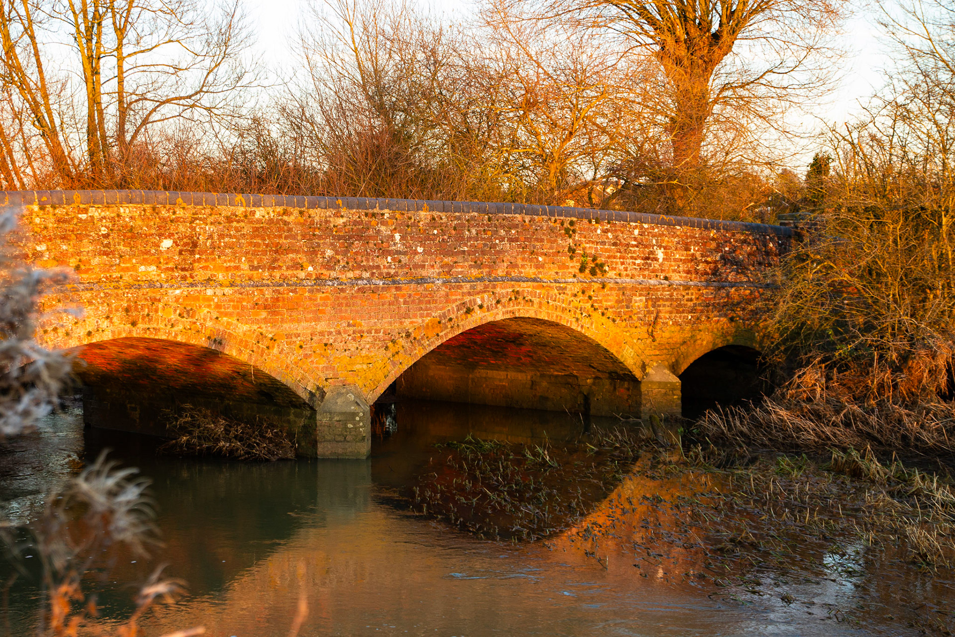 Bridge over Padbury Brook (Dec 2012)