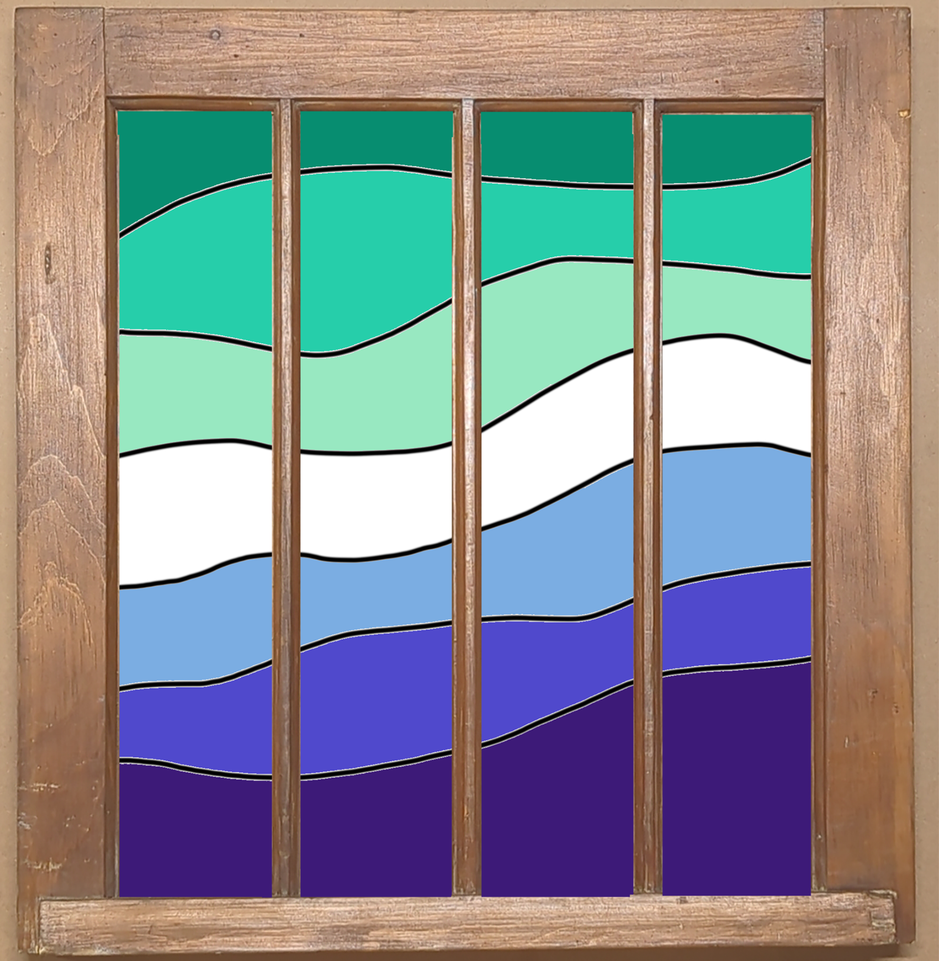 Original concept - but make as a mosaic