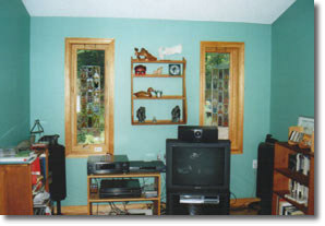 Tw panels installed at a cottage