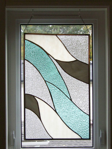 Instead of curtains...