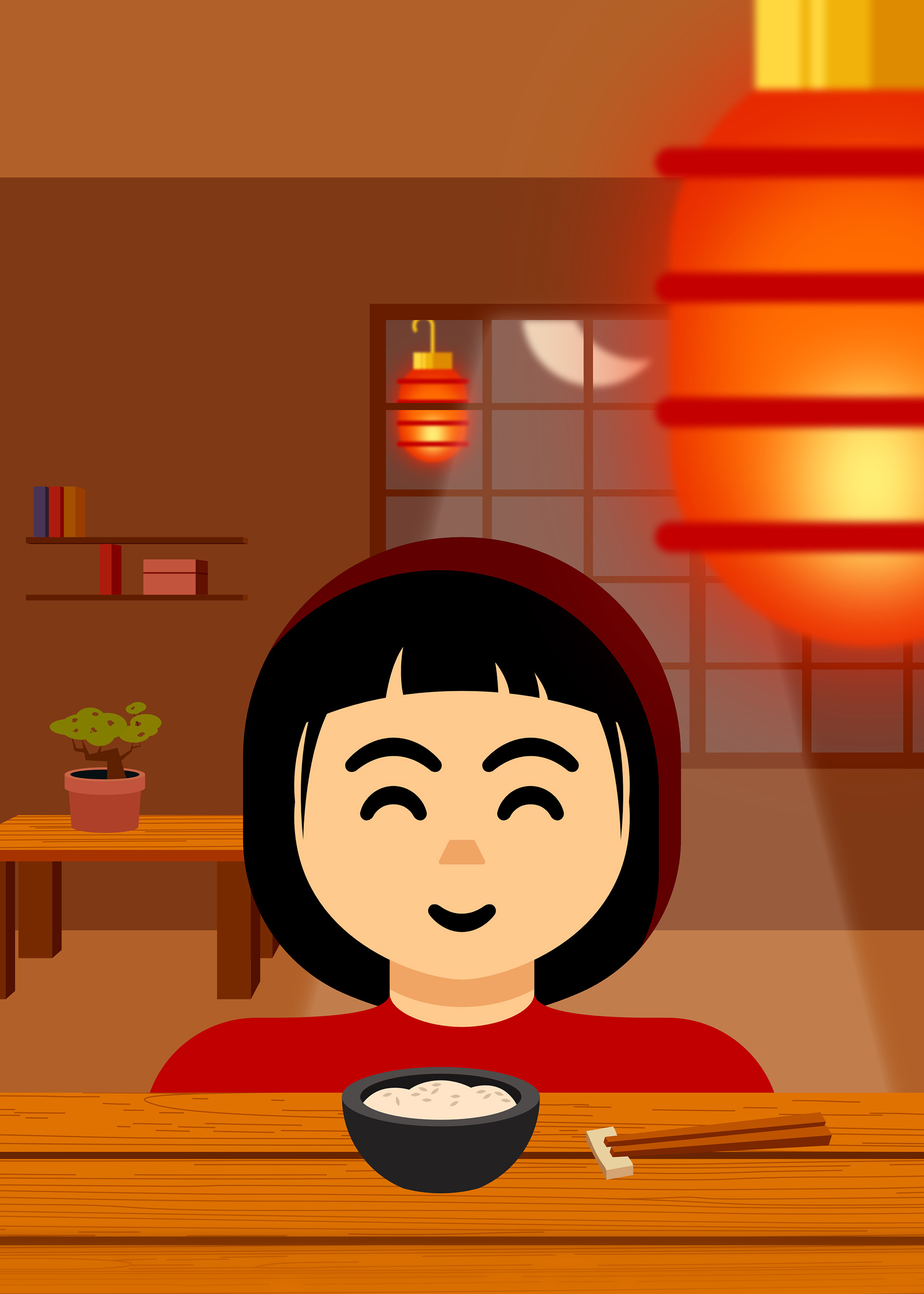A night in China