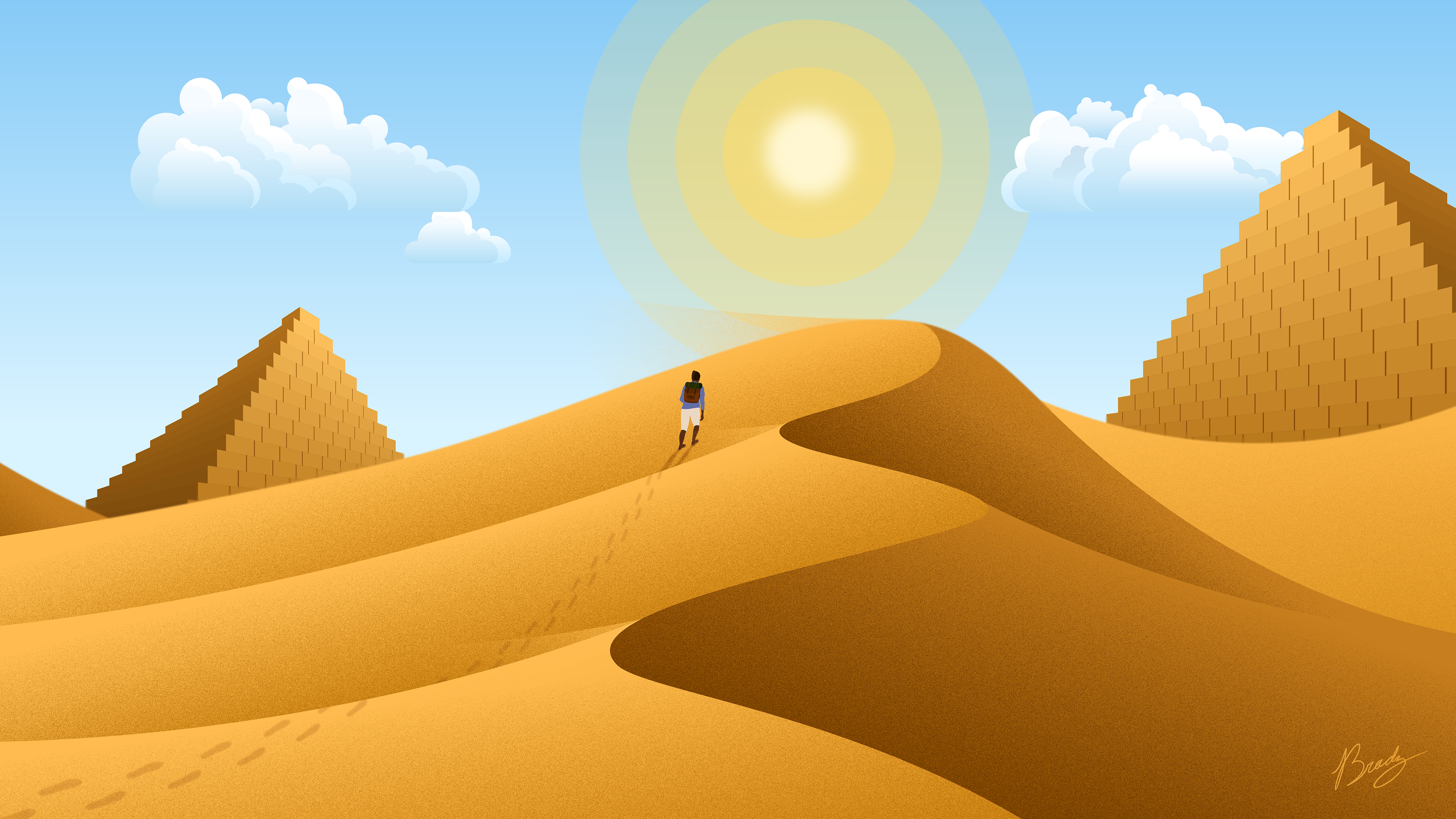 In the Desert