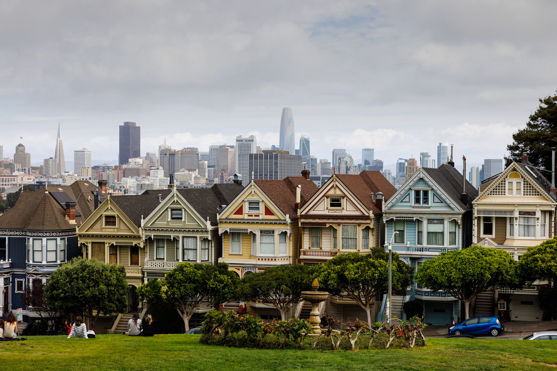 In American architecture, painted ladies are Victorian and Edwardian houses and buildings painted in three or more colors that embellish or enhance their architectural details. The term was first used for San Francisco Victorian houses by writers Elizabeth Pomada and Michael Larsen in their 1978 book Painted Ladies - San Francisco's Resplendent Victorians.