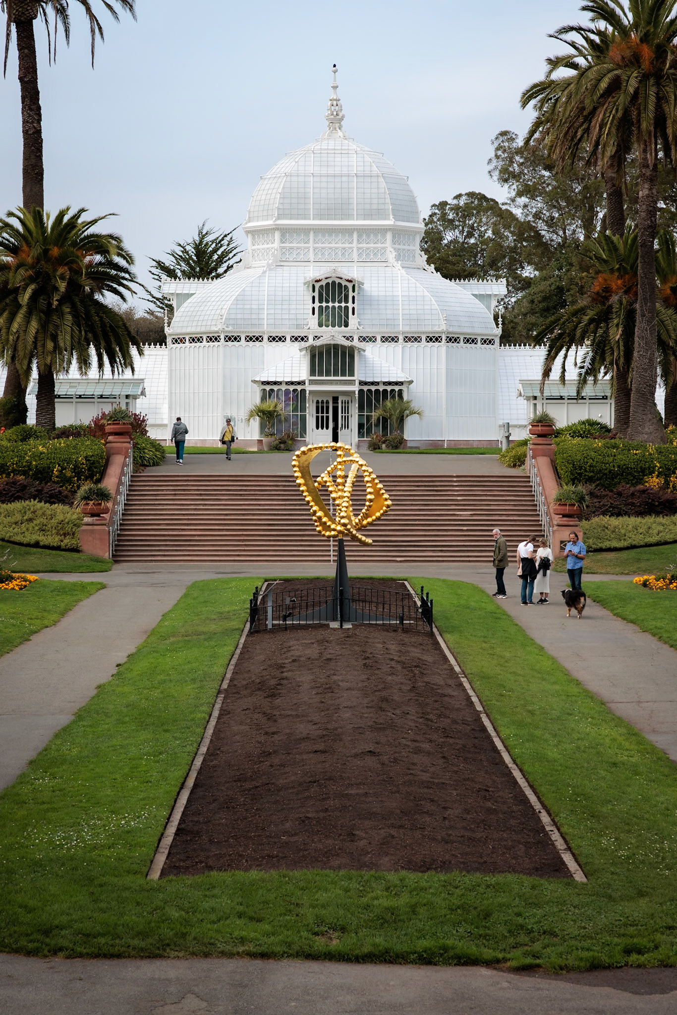 Golden Gate Park, located in San Francisco, California, United States, is a large urban park consisting of 1,017 acres of public grounds. It is administered by the San Francisco Recreation &amp; Parks Department, which began in 1871 to oversee the development of Golden Gate Park. Configured as a rectangle, it is similar in shape but 20 percent larger than Central Park in New York, to which it is often compared. It is over three miles long east to west, and about half a mile north to south.