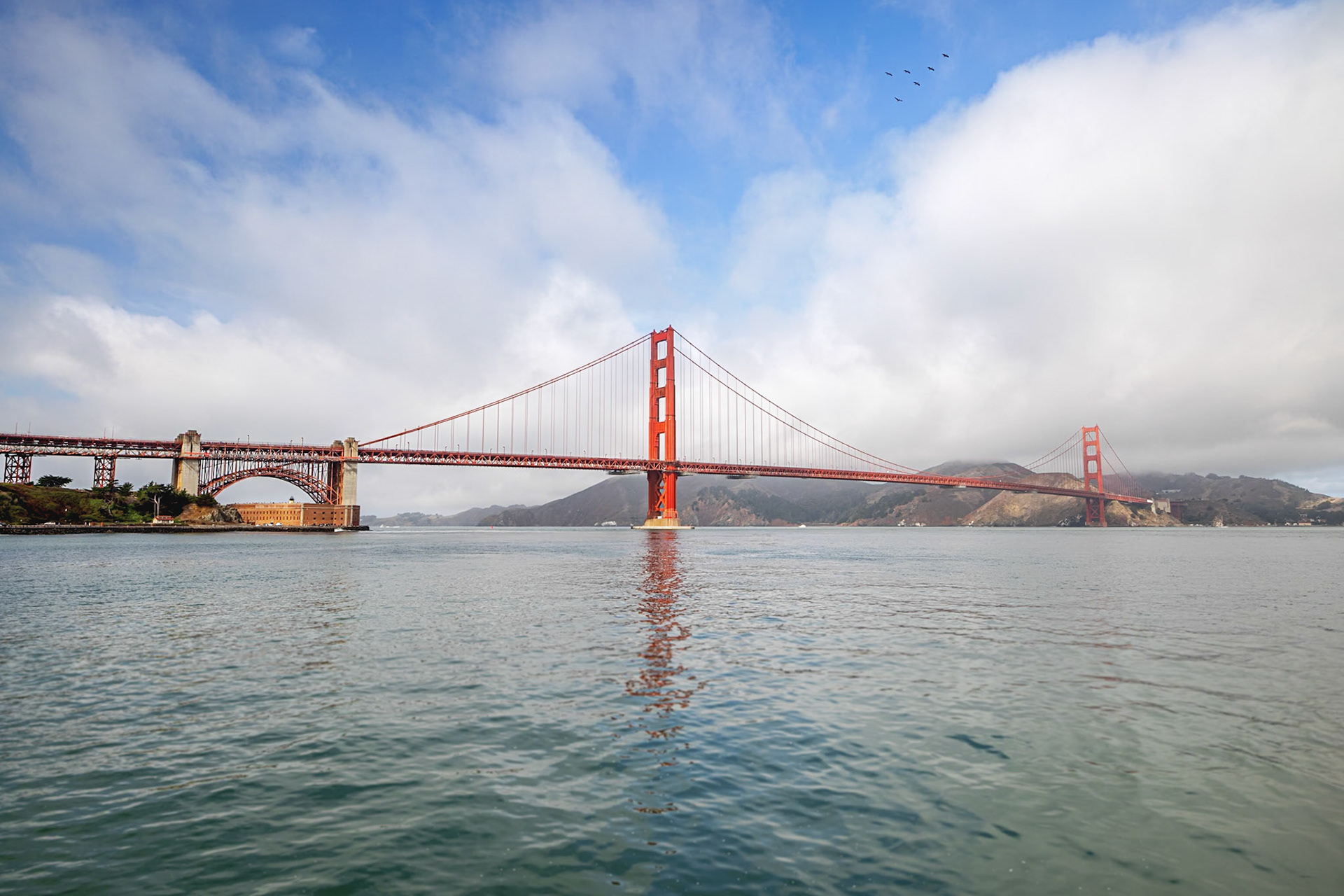 Fort Point Light was a lighthouse on Fort Point, directly beneath the south anchorage of the Golden Gate Bridge in San Francisco, California. It was added to the National Register of Historic Places in 1970,