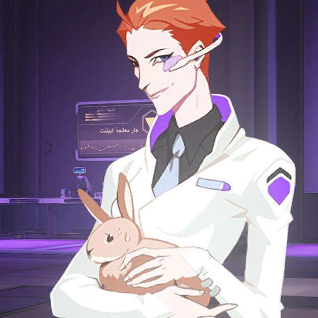 Cosplay: Moira from Stickers in game "Overwatch"