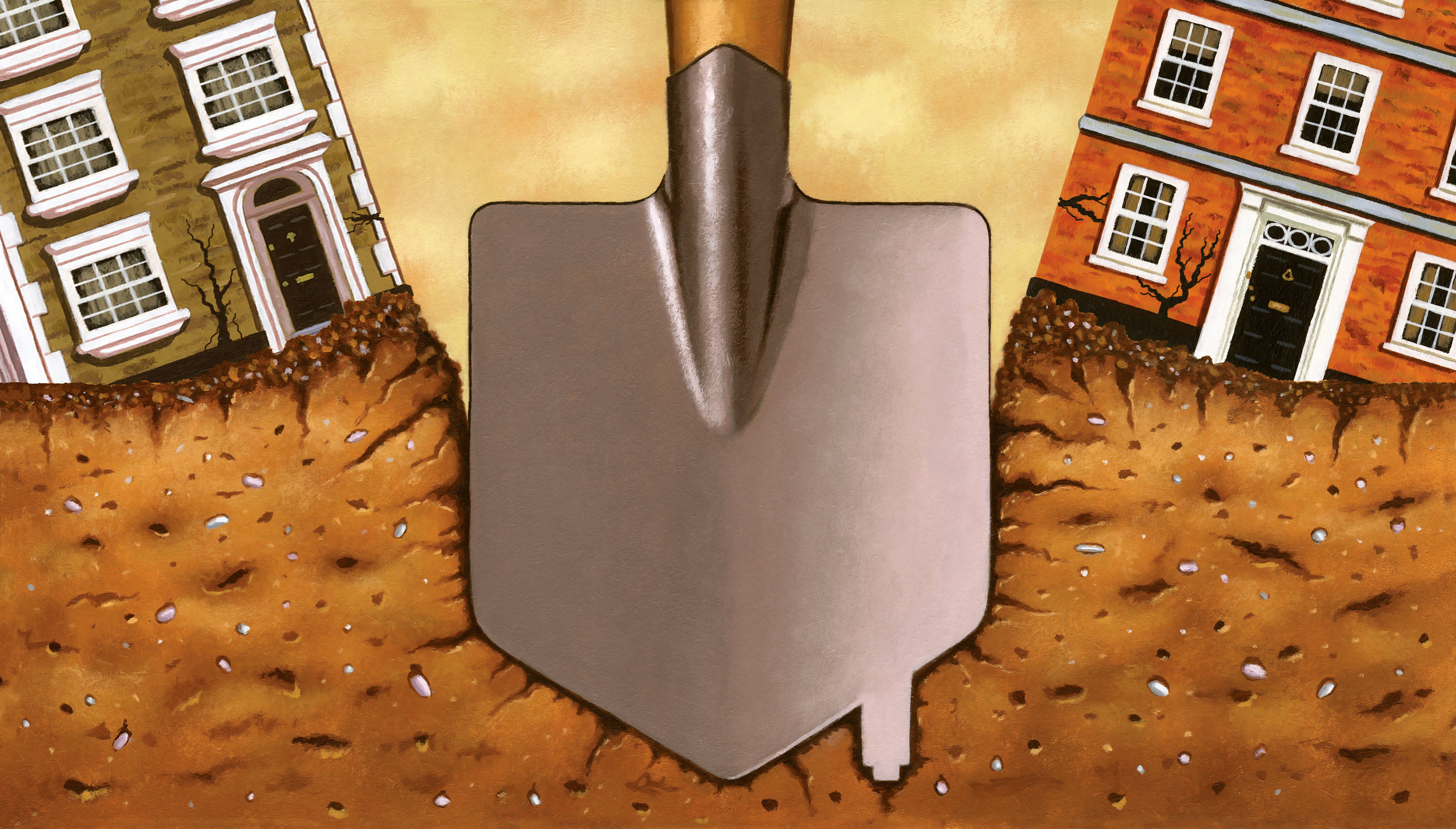 Property Law. How to protect your home from a neighbour’s dig-down basement.