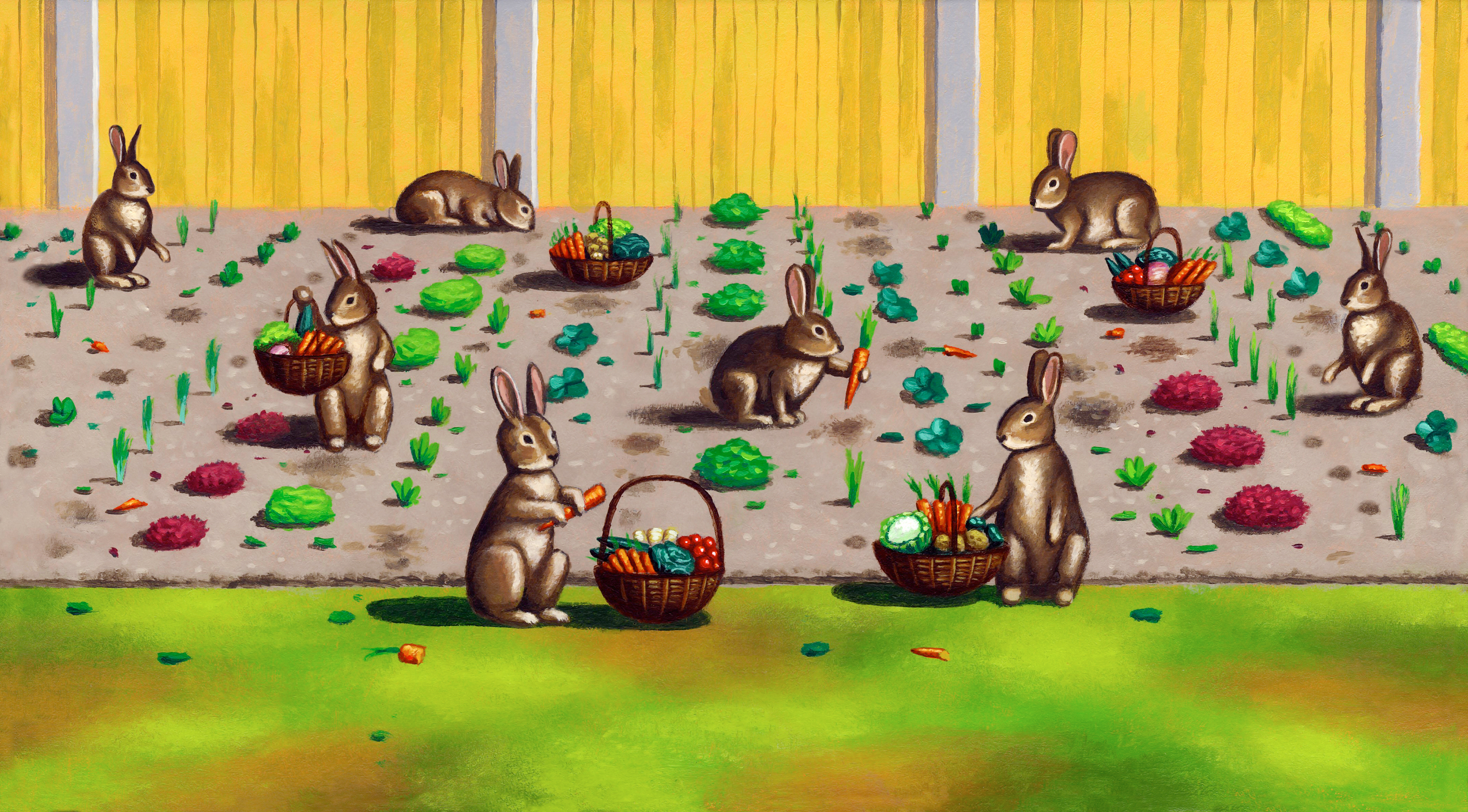 Property Law. Can I shoot bunnies?