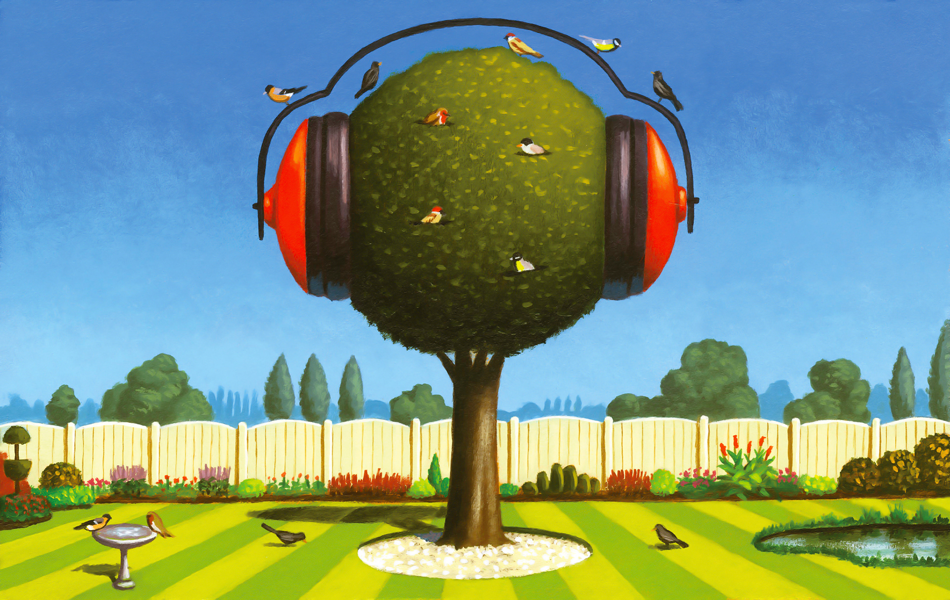 House & Home. Garden noise 02.