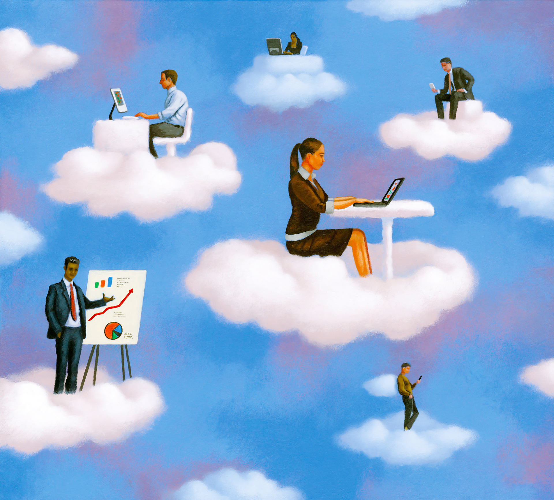 The pros and cons of being in the cloud