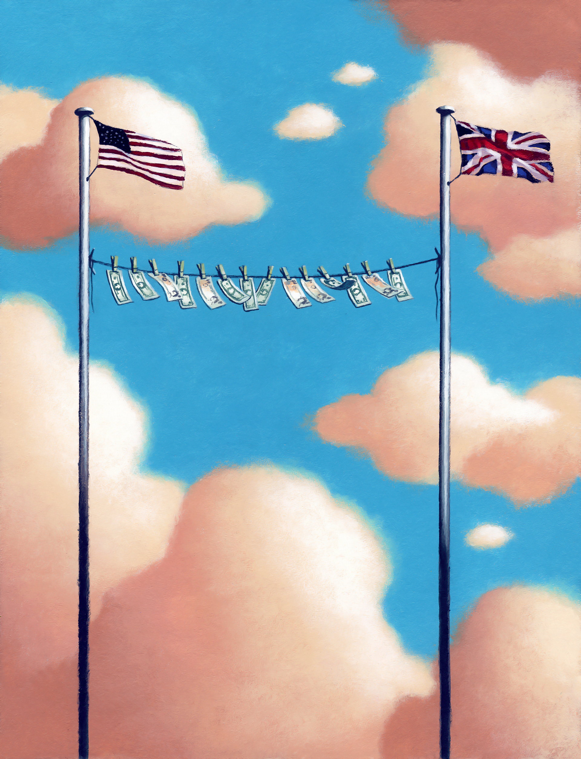 Economist special report - Offshore Financial centres. America and Britain also have money-laundering schemes.