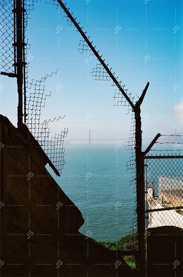 "View from Alcatraz", SF