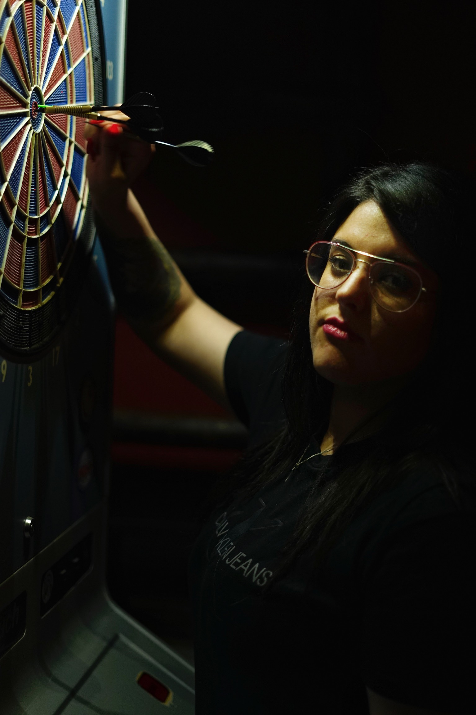 1:05 a.m. "Andrea darting"