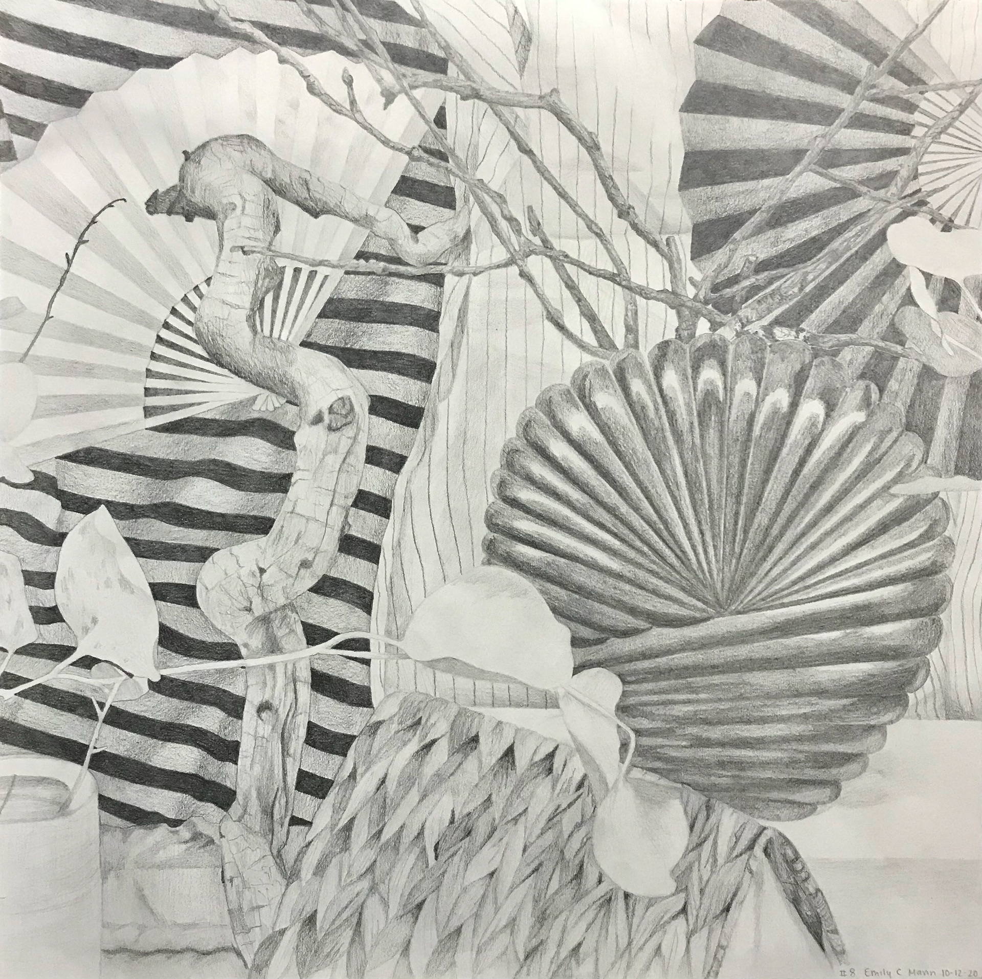 November 2020, Graphite on paper
