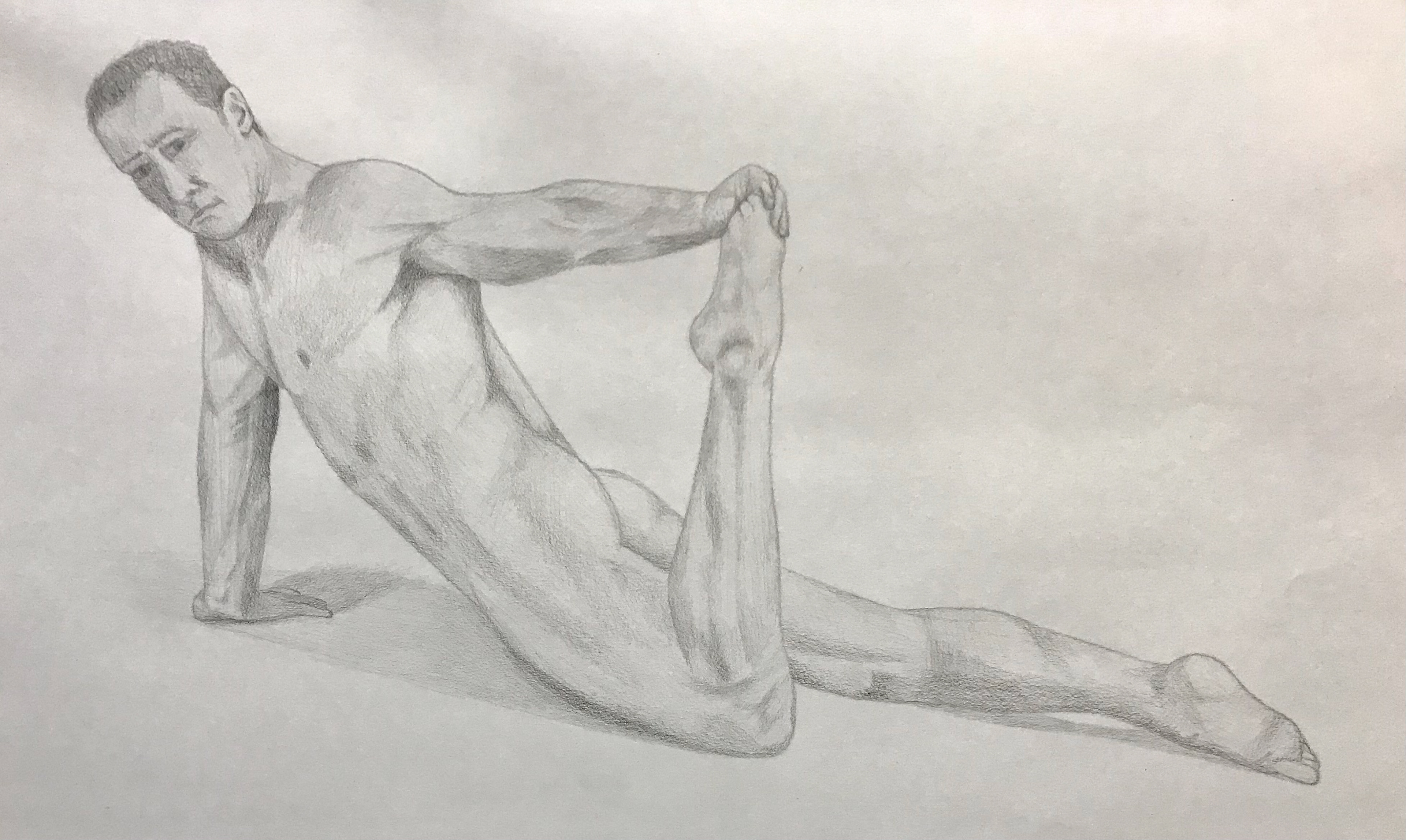 December 2020, Graphite on paper