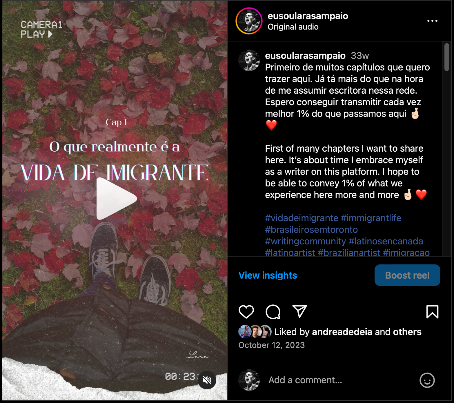 LINK: https://www.instagram.com/reel/CyULVS-p9SZ/