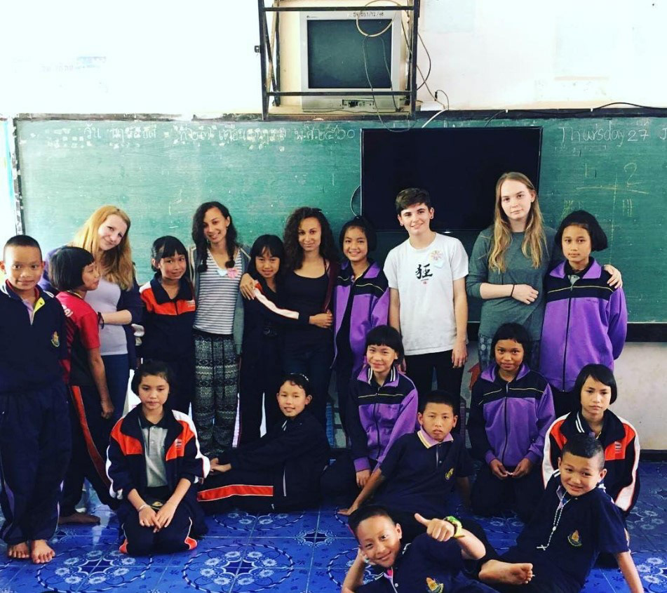 Teaching media and film in the hilltribes of Thailand.