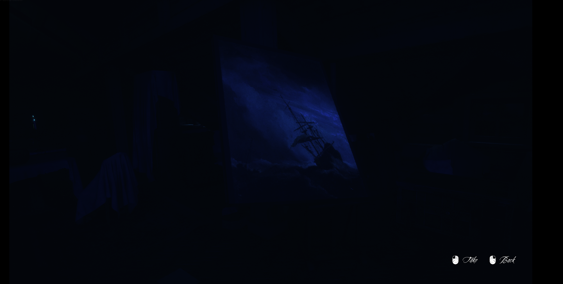 Inspecting objects in-game.