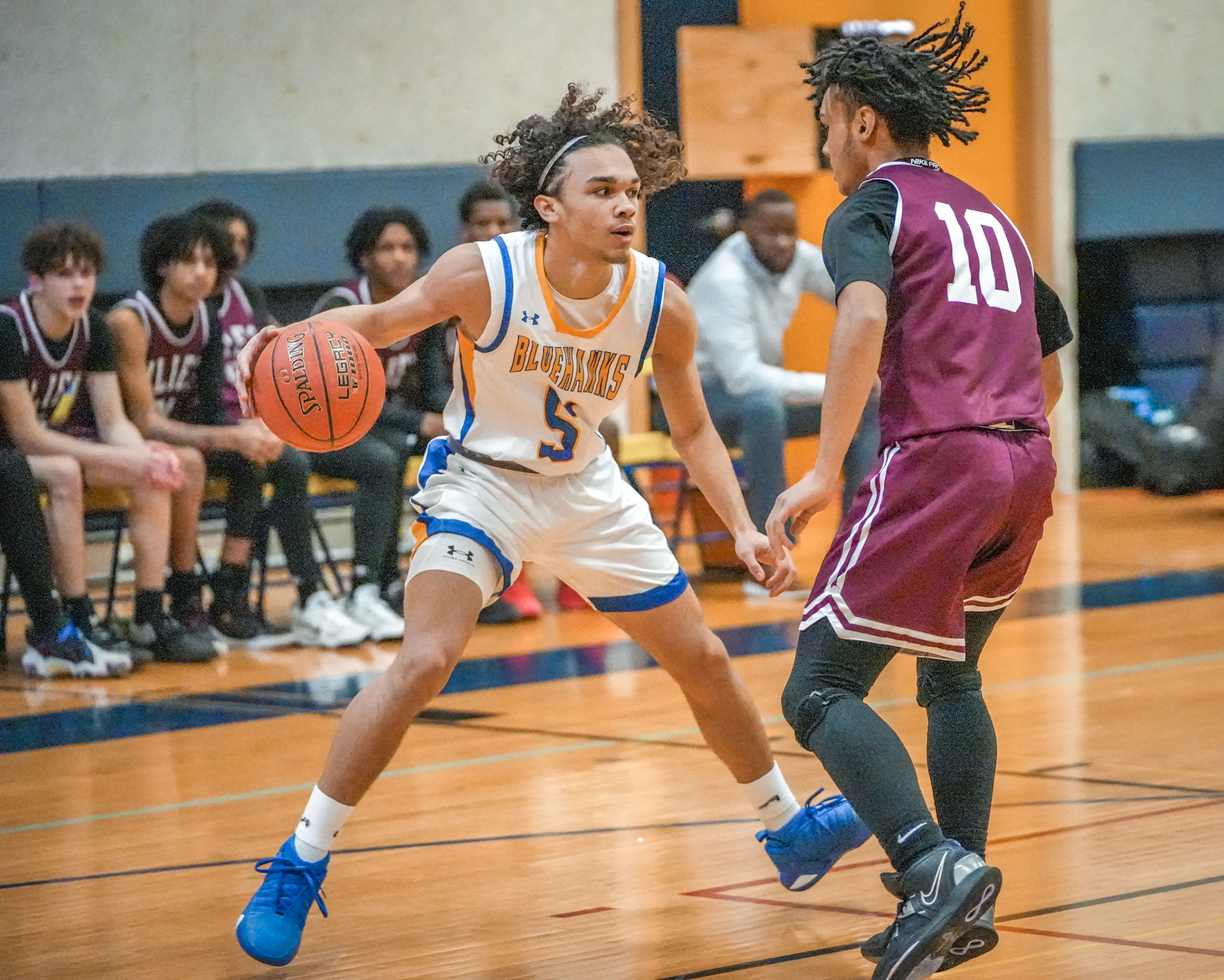 #5 Keith Robinson of Hudson.