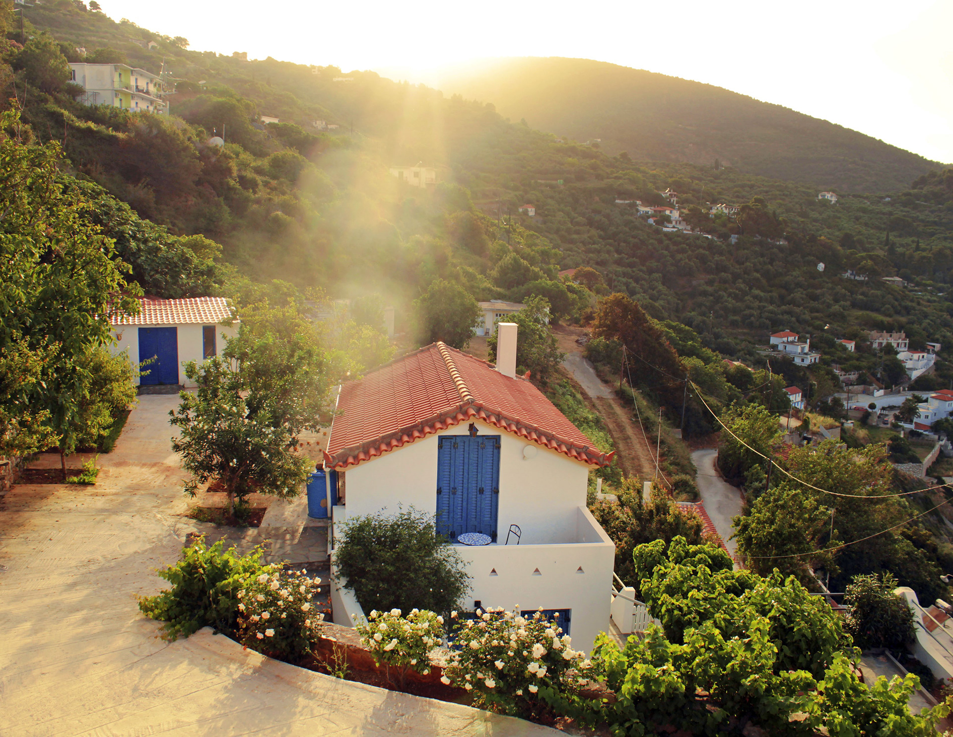 Kelly Page, Skopelos Greece