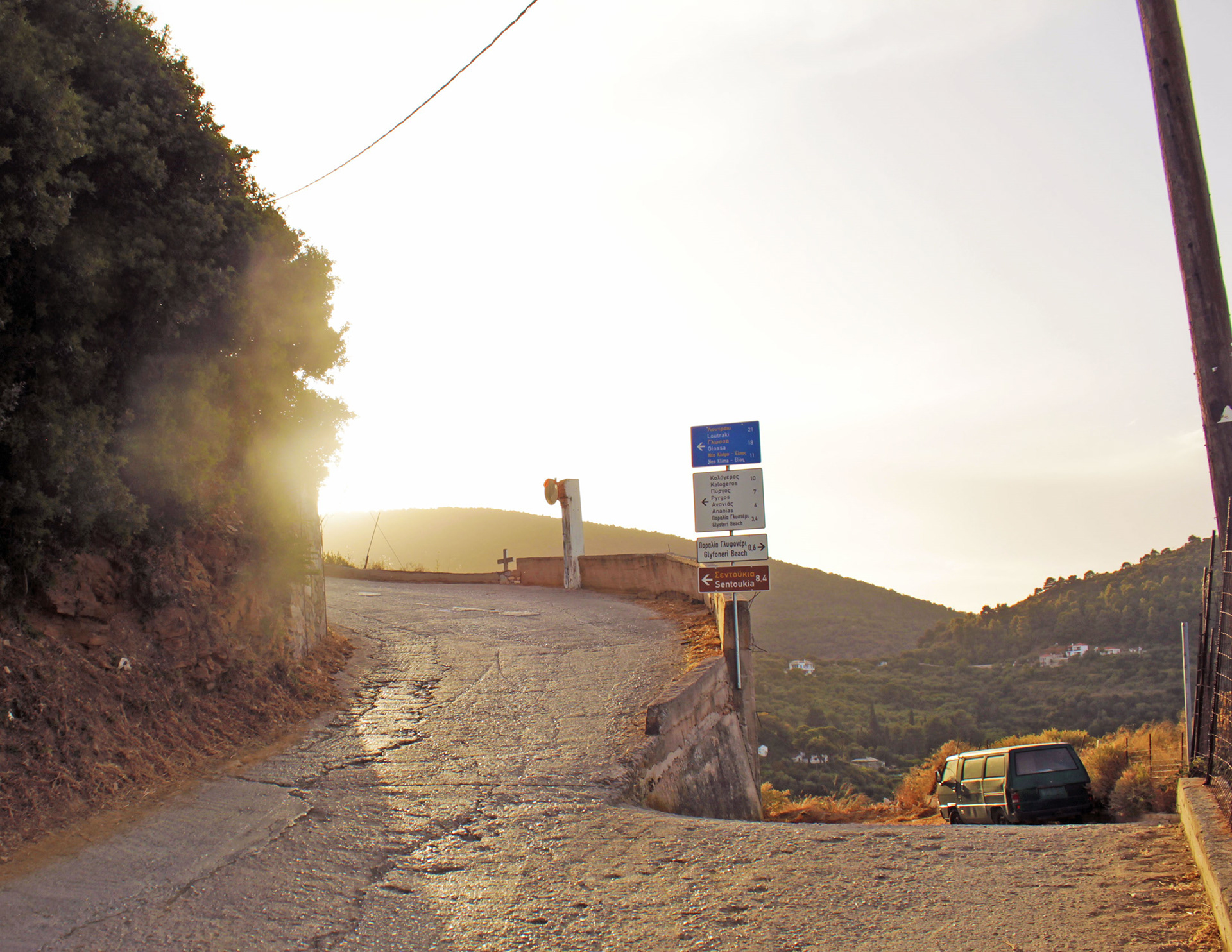 Kelly Page, Skopelos Greece