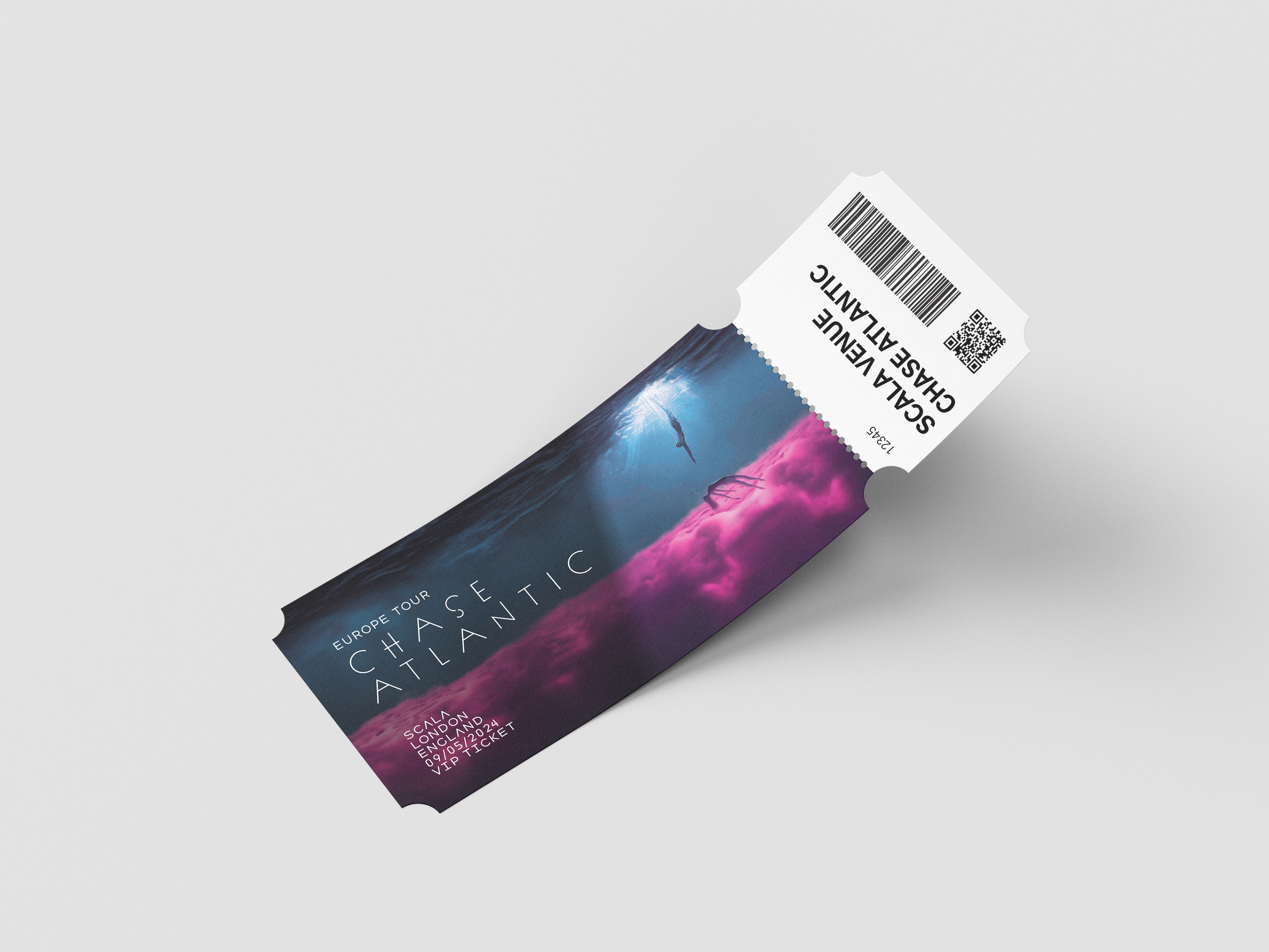 Brand application | Concert ticket design