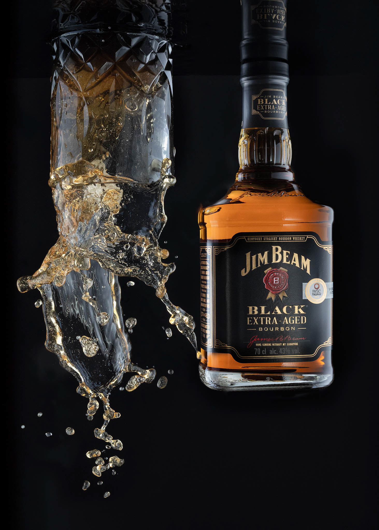 Jim Beam splash