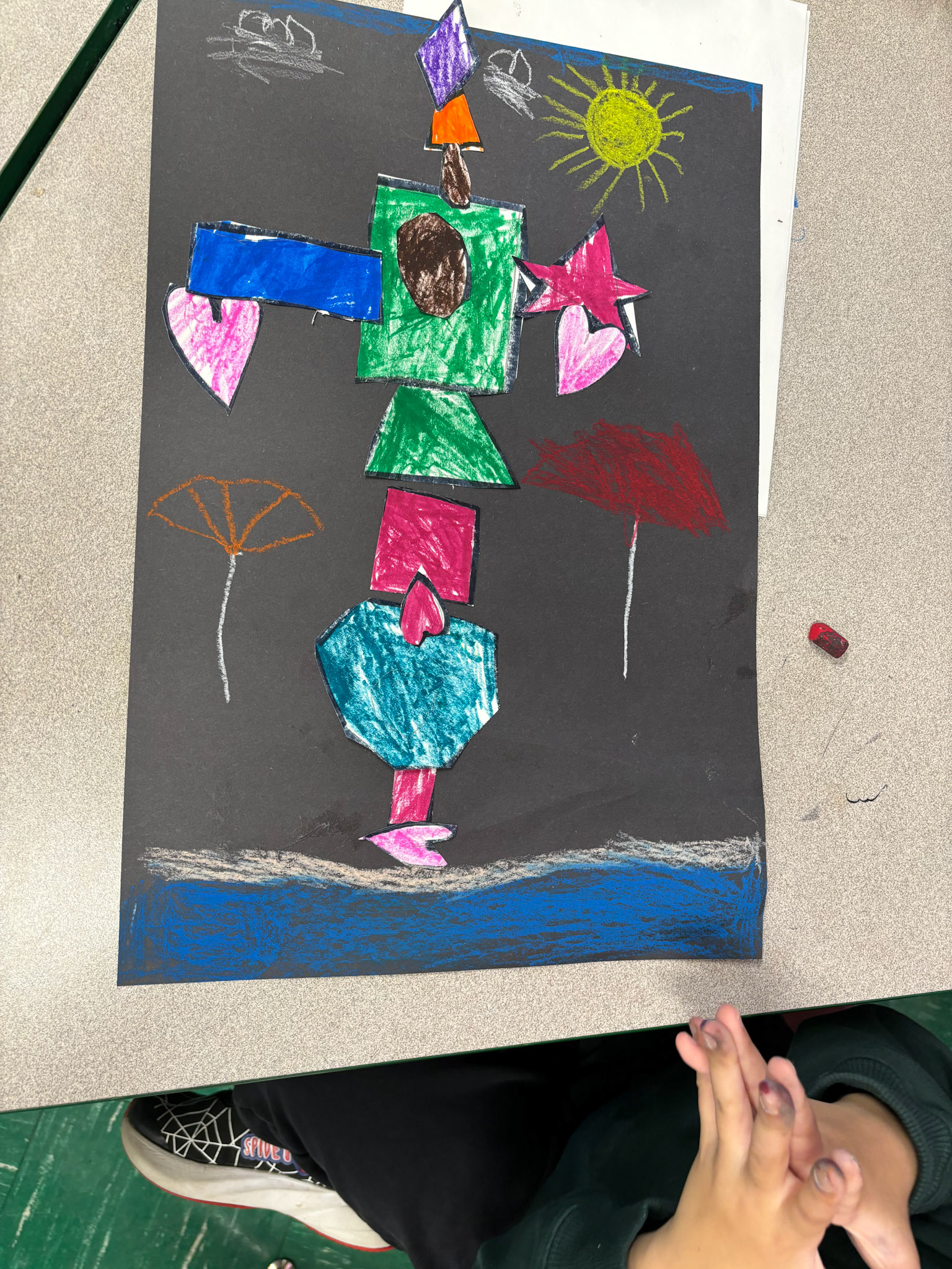 1st grade Build-A-Robot Project